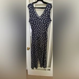 Plus size Printed Pants Jumpsuit